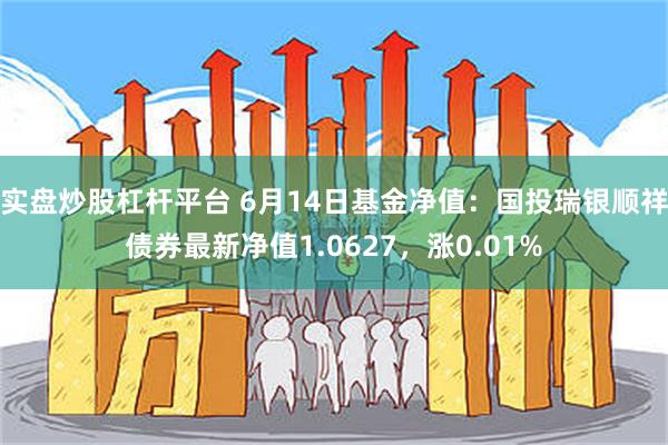 实盘炒股杠杆平台 6月14日基金净值：国投瑞银顺祥债券最新净值1.0627，涨0.01%