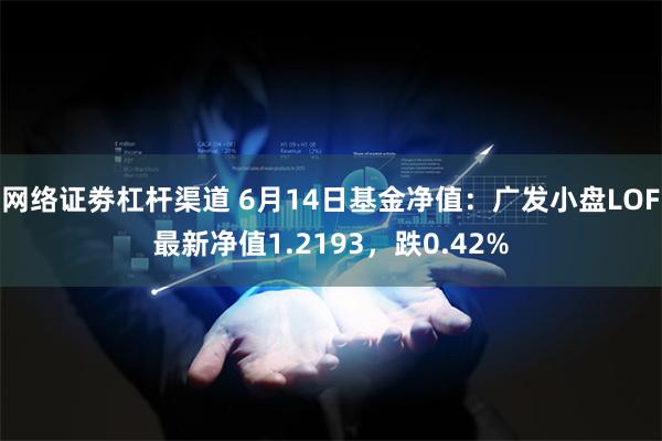 网络证劵杠杆渠道 6月14日基金净值：广发小盘LOF最新净值1.2193，跌0.42%