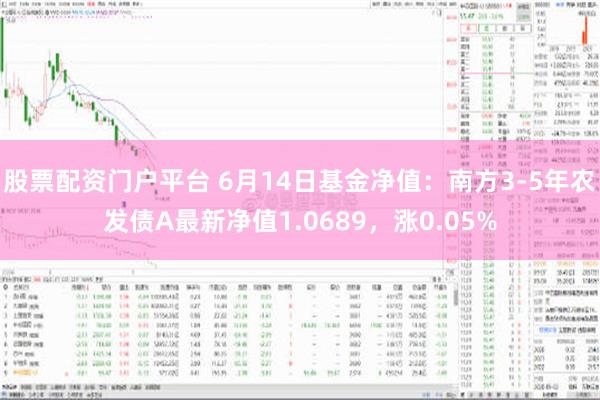 股票配资门户平台 6月14日基金净值：南方3-5年农发债A最新净值1.0689，涨0.05%