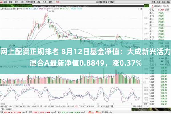 网上配资正规排名 8月12日基金净值：大成新兴活力混合A最新净值0.8849，涨0.37%